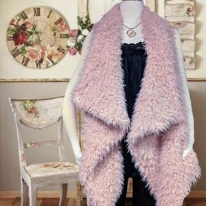 Jolt adorable and unique furry vest-size X-large (